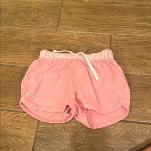 Under Armour Blush Pink Sports Shorts